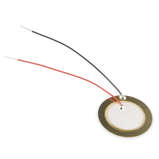 Piezoelectric Disc Sensor. Image taken from Google Images.